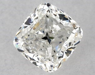 GIA 0.89 Carat G-SI1 Ideal Cut Cushion Modified Diamond